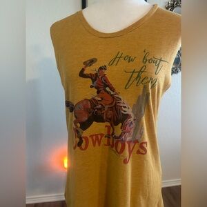 How About Them Cowboys Tank Top 💫